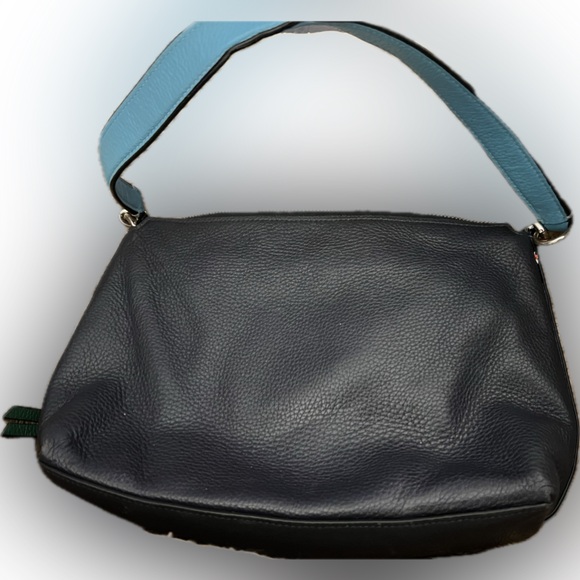 Coach colorblock Leather Shoulder Bag - Picture 12 of 13